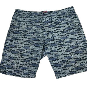 Levi's Chino Men's Blue Fish Casual Bermuda Shorts